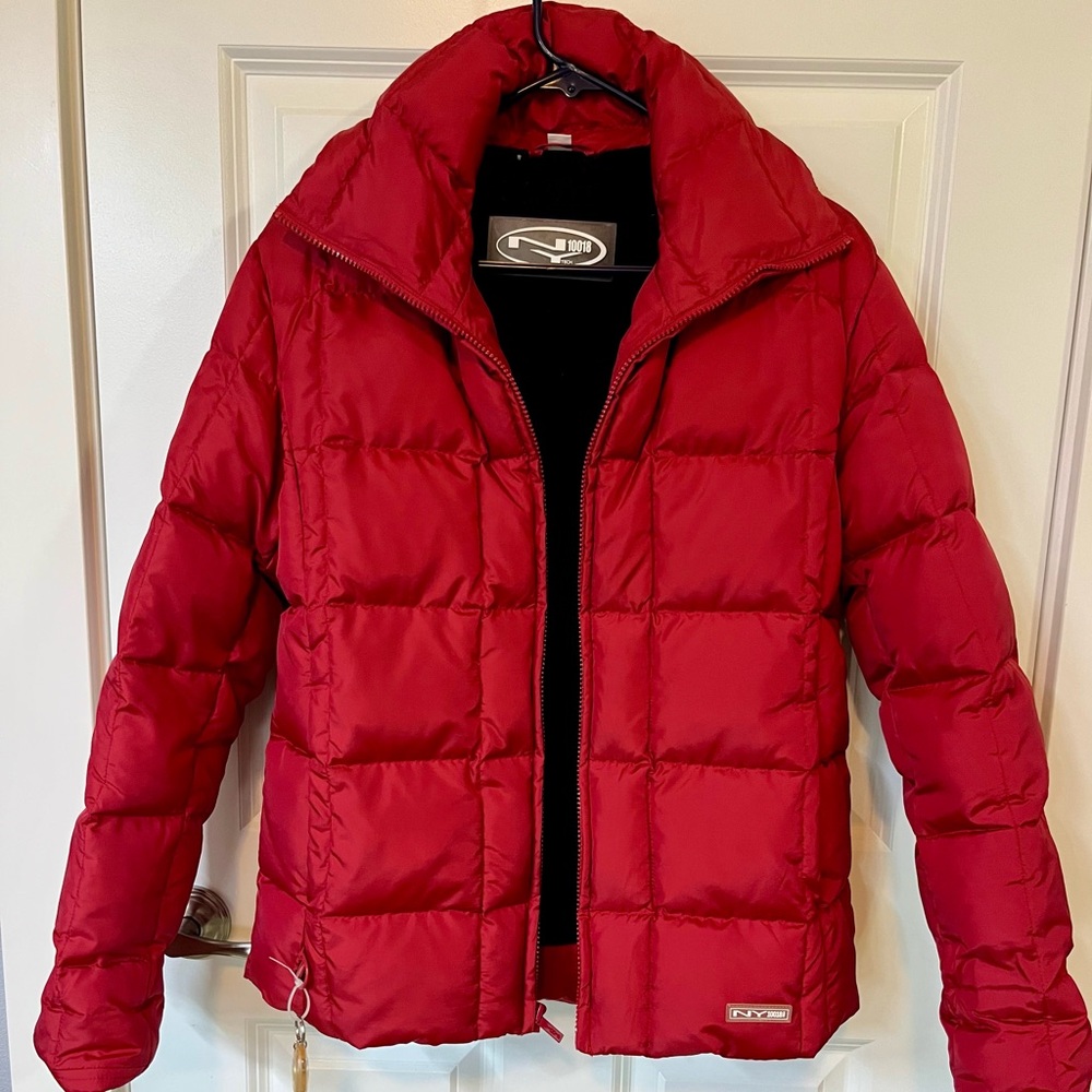 Red Puffer Jacket